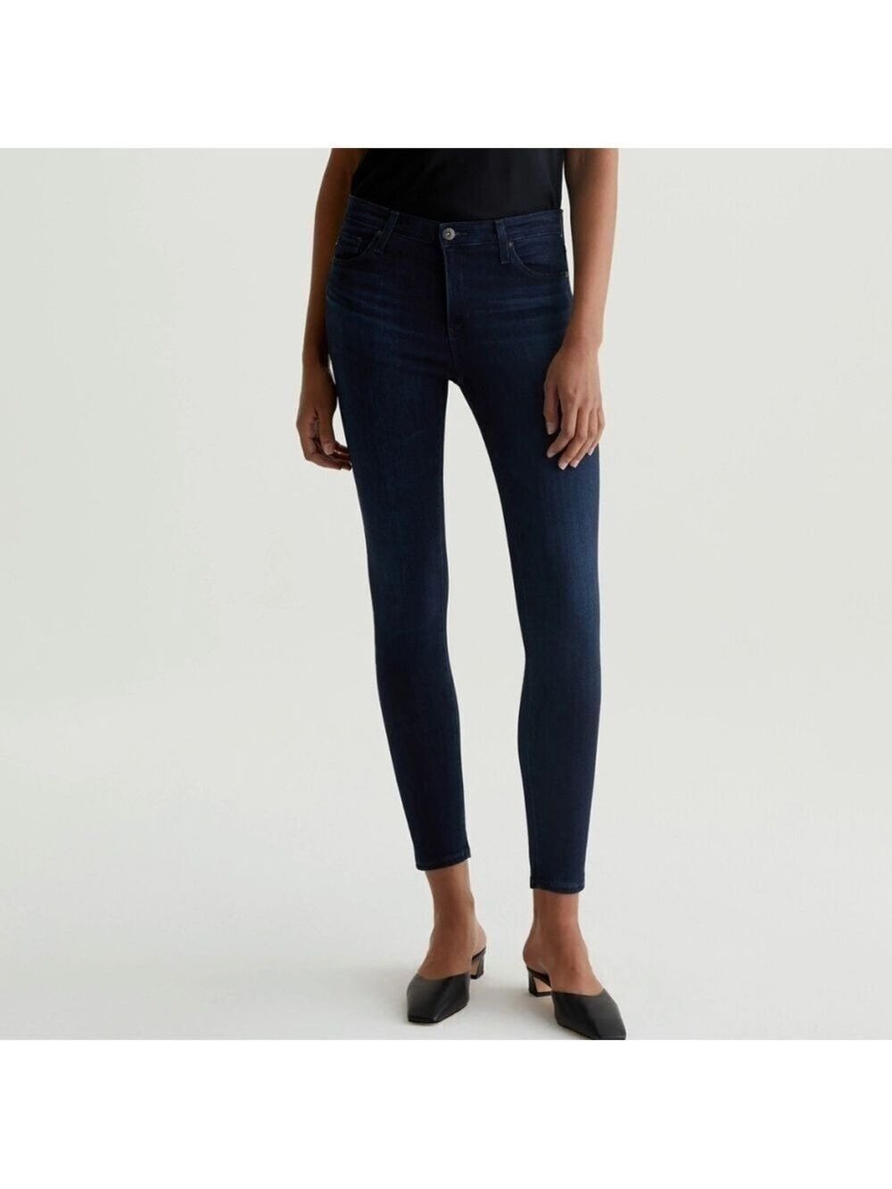 AG super skinny blue denim legging jeans. Size 30R